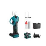 Foarfeca Electrica 24V Lama Otel, 2 Baterii, Accesorii si Valiza