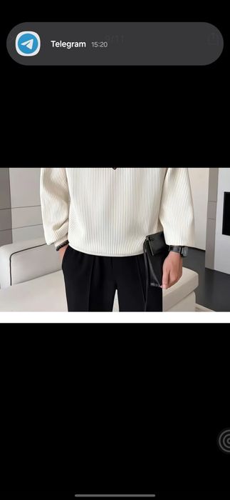 Jemperlar buyurtma asosida Xitoydan olib kelinadi