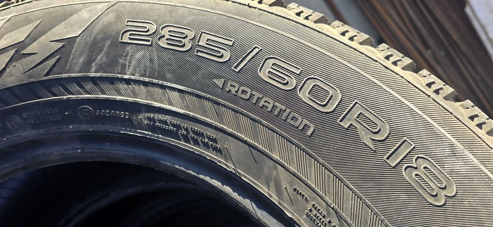 Продам шина 285х60х18