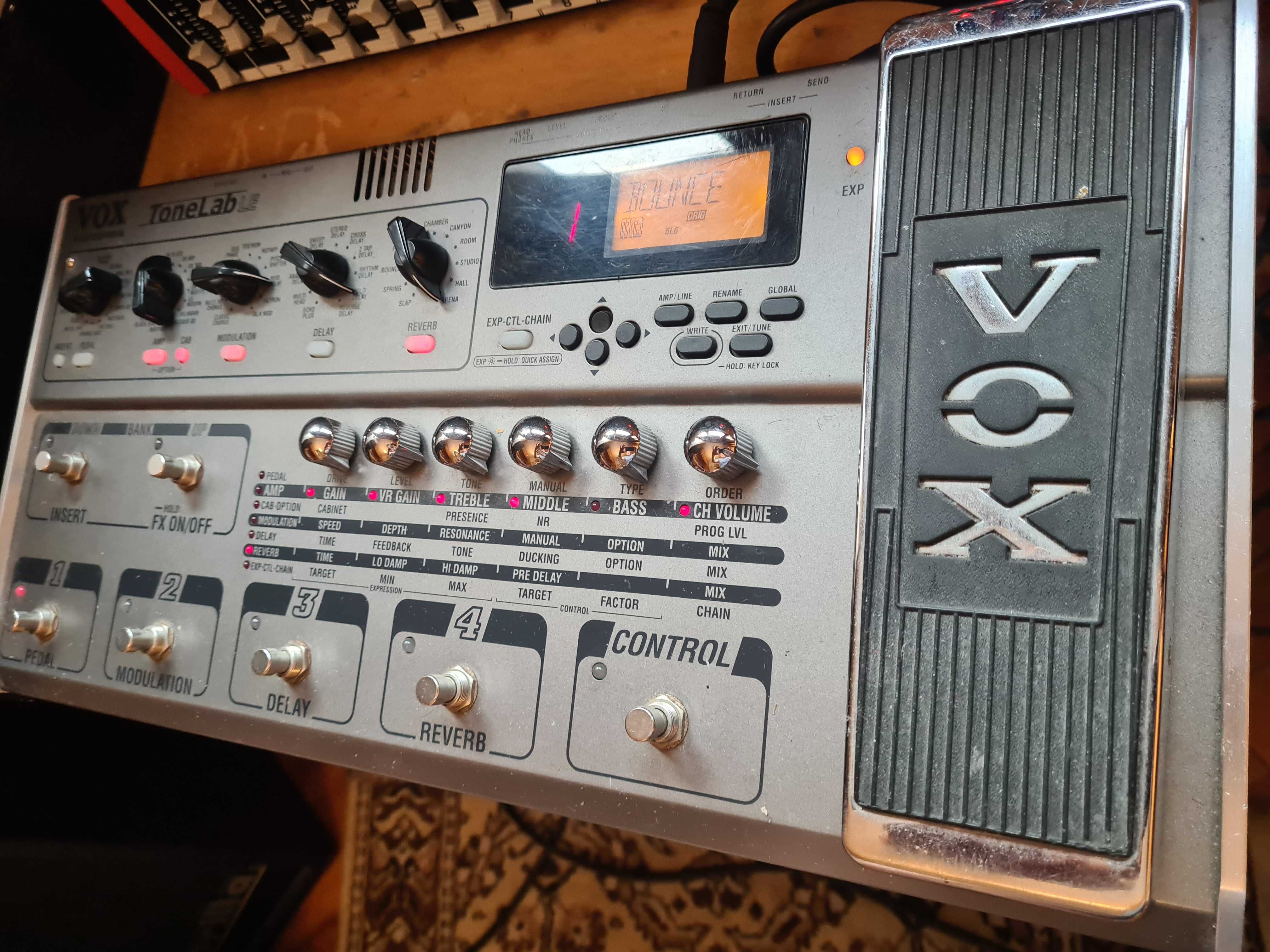 Процесор VOX ToneLap - Le