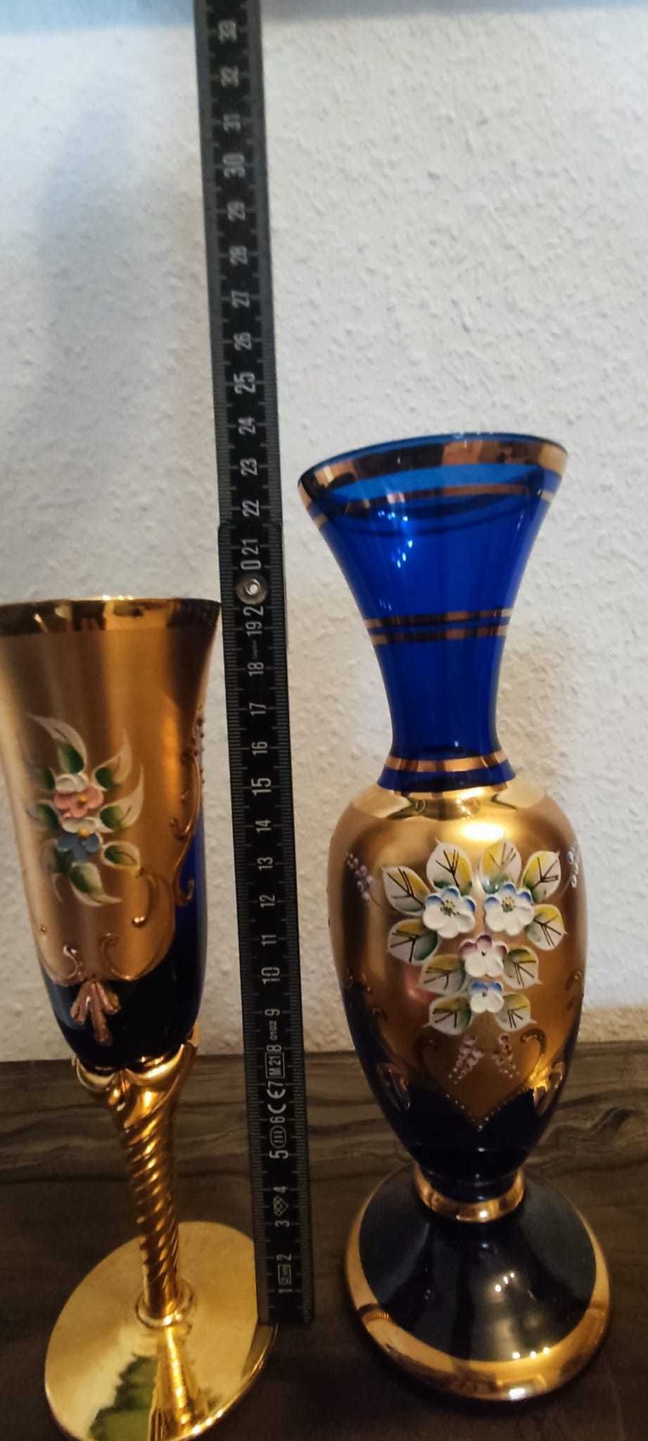 Чаши за шампанско "Murano" с вазичка