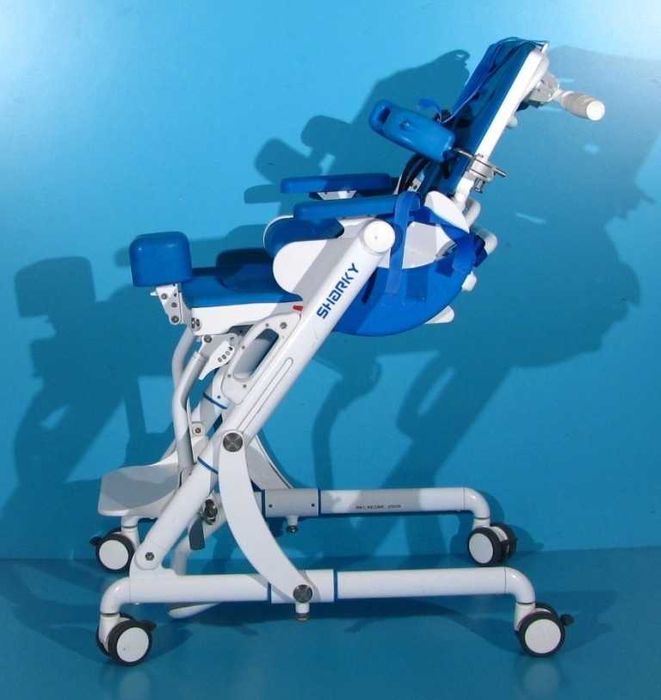 Scaun de dus si WC din aluminiu pentru copii Hoggi Sharky