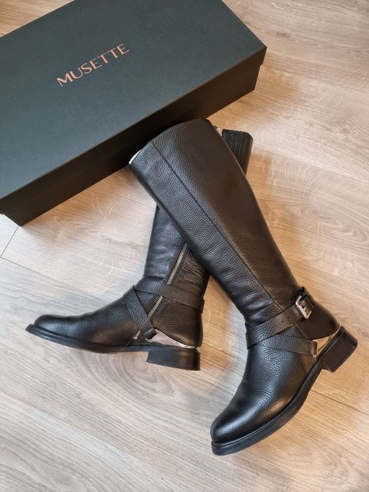 Cizme de piele Muzette