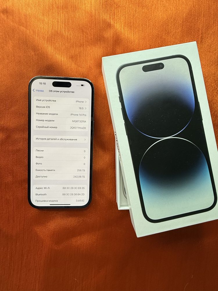 iPhone 14 Pro 256Gb Black Akk: 79% Kelwamiz