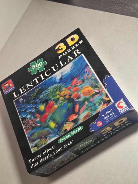 3D Пъзел 500 части