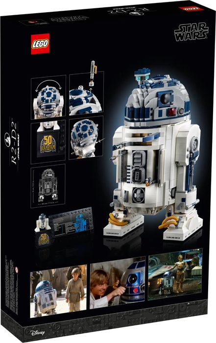 Set JocLEGO Star Wars - R2-D2 75308, 2314 piese nou sigilat original