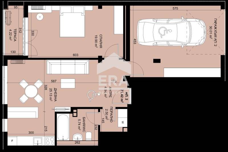 Продава се Двустаен апартамент в Варна, м-т Св. Никола - 160 кв.м за 1131 €/кв.м - Снимка #4