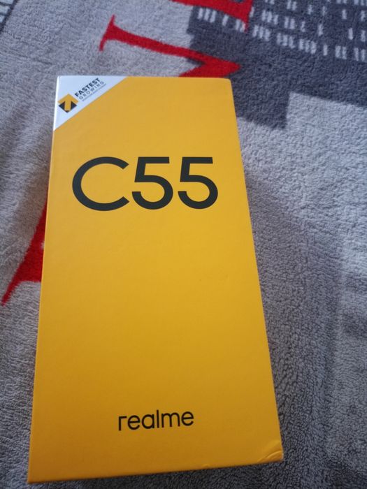 Vând telefon Realme C 55, 8+8 GB RAM,256GB memorie internă,nou la cuti
