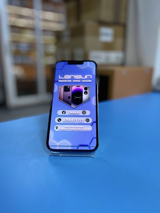 Apple iPhone 13 Pro 100% - 256GB, Garantie 12 luni | Lensun