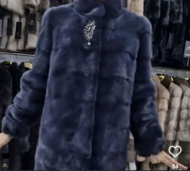 Норковая шуба трансформер