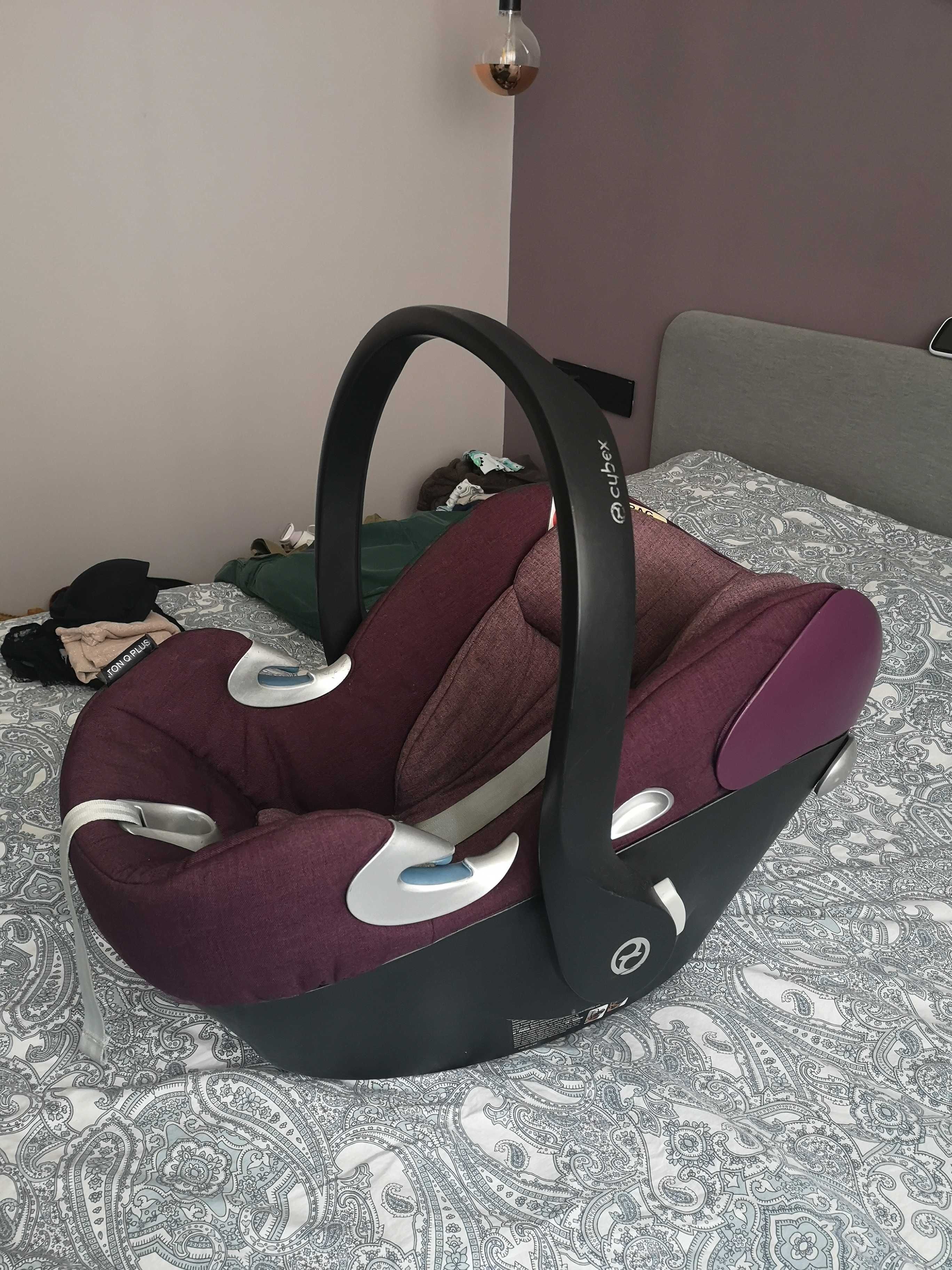 Кош за новородено Cybex  Aton Q+