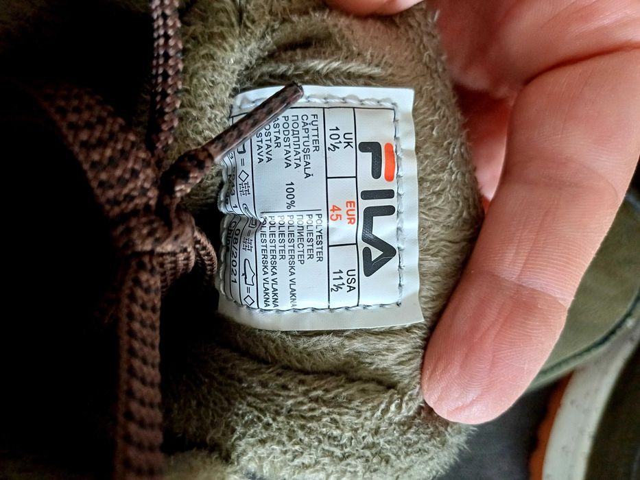 Зимни високи маратонки FILA