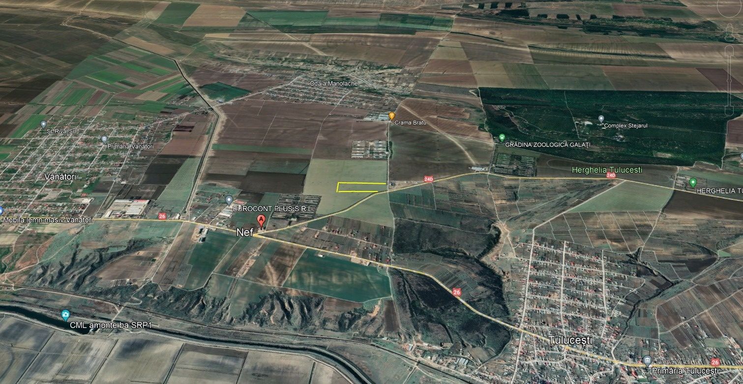 Galati zona de nord - dn26 - Vanatori - NEF - DN24D - Garboavele