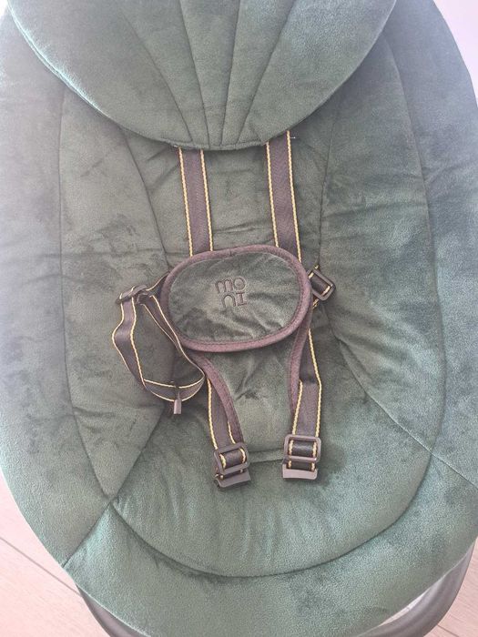 Бебешка електрическа люлка Moni Clarissa зелена