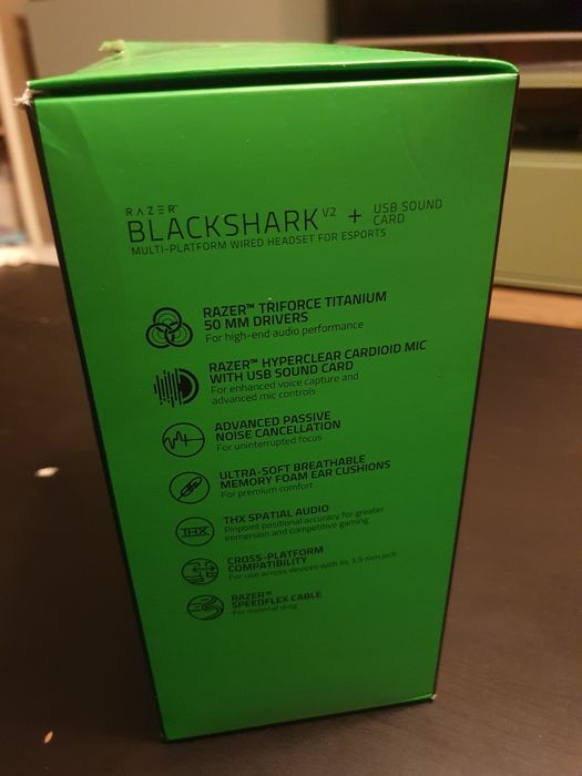 Слушалки Razer BlackShark v2