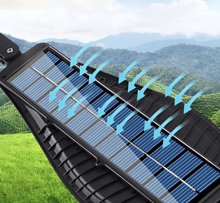 Lampa solara stradala, control din telecomanda 400w - Model W779