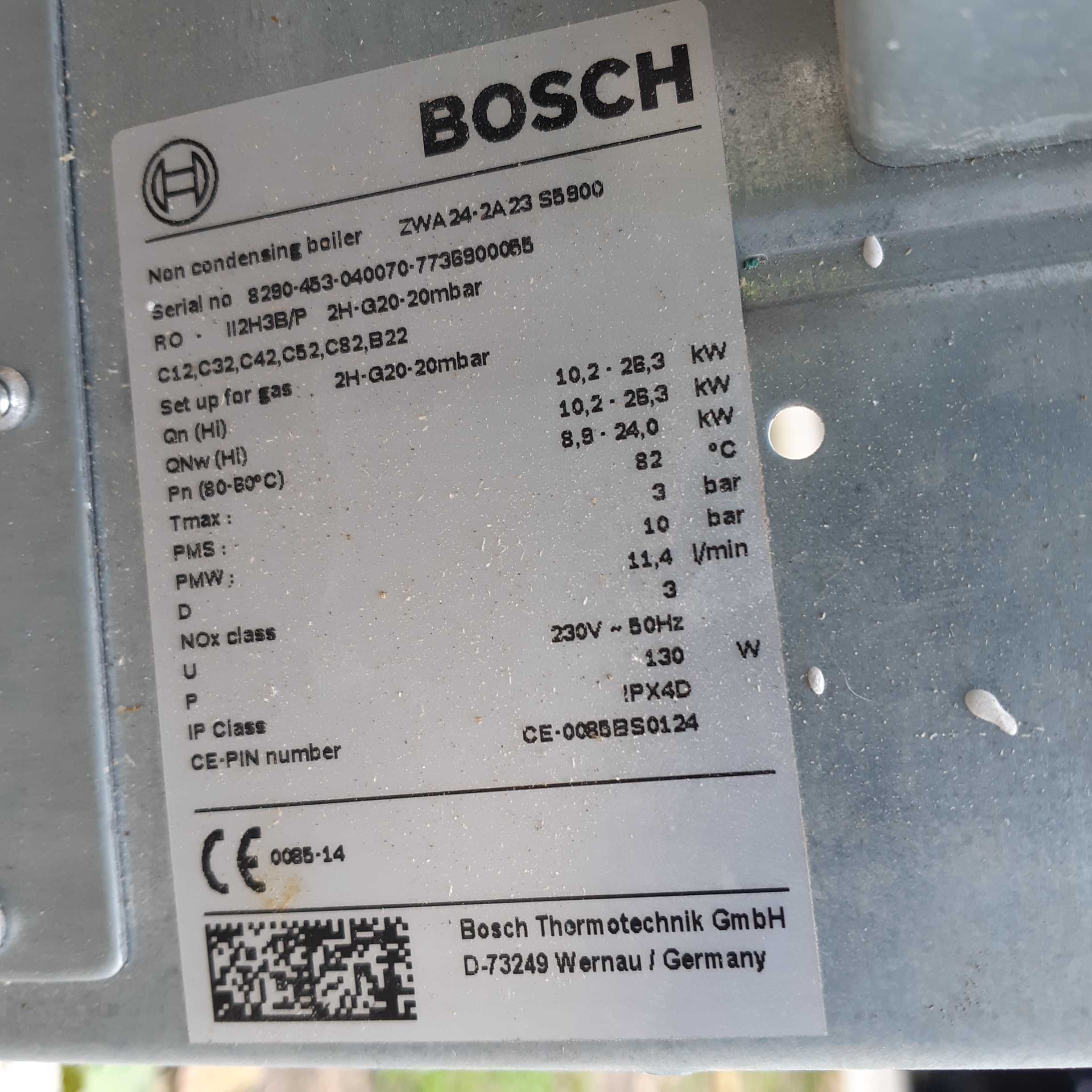 Piese de schimb centrale BOSCH GAZ 4000 W ZWA 24 -2A23