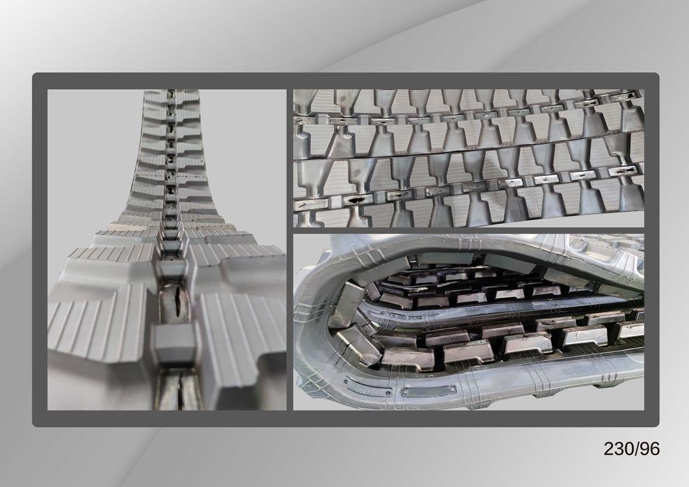 Șenilă  cauciuc  230 x 96 x 38