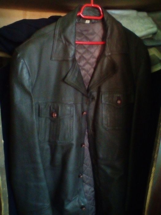 geaca piele naturala de vițel, stare f buna!