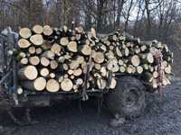 Vând lemne de foc esența tare cu transport la domiciliu
