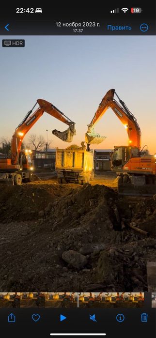 Экскаватор Самосвал хизмати катлаван Хизмати