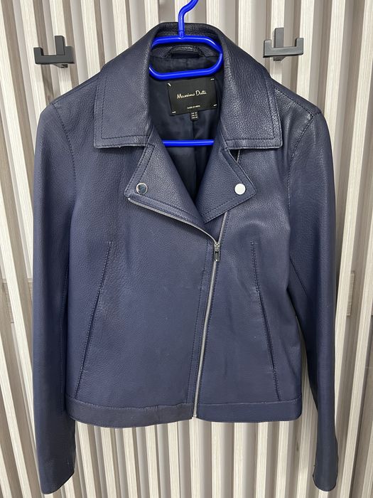 Geaca de piele Massimo Dutti