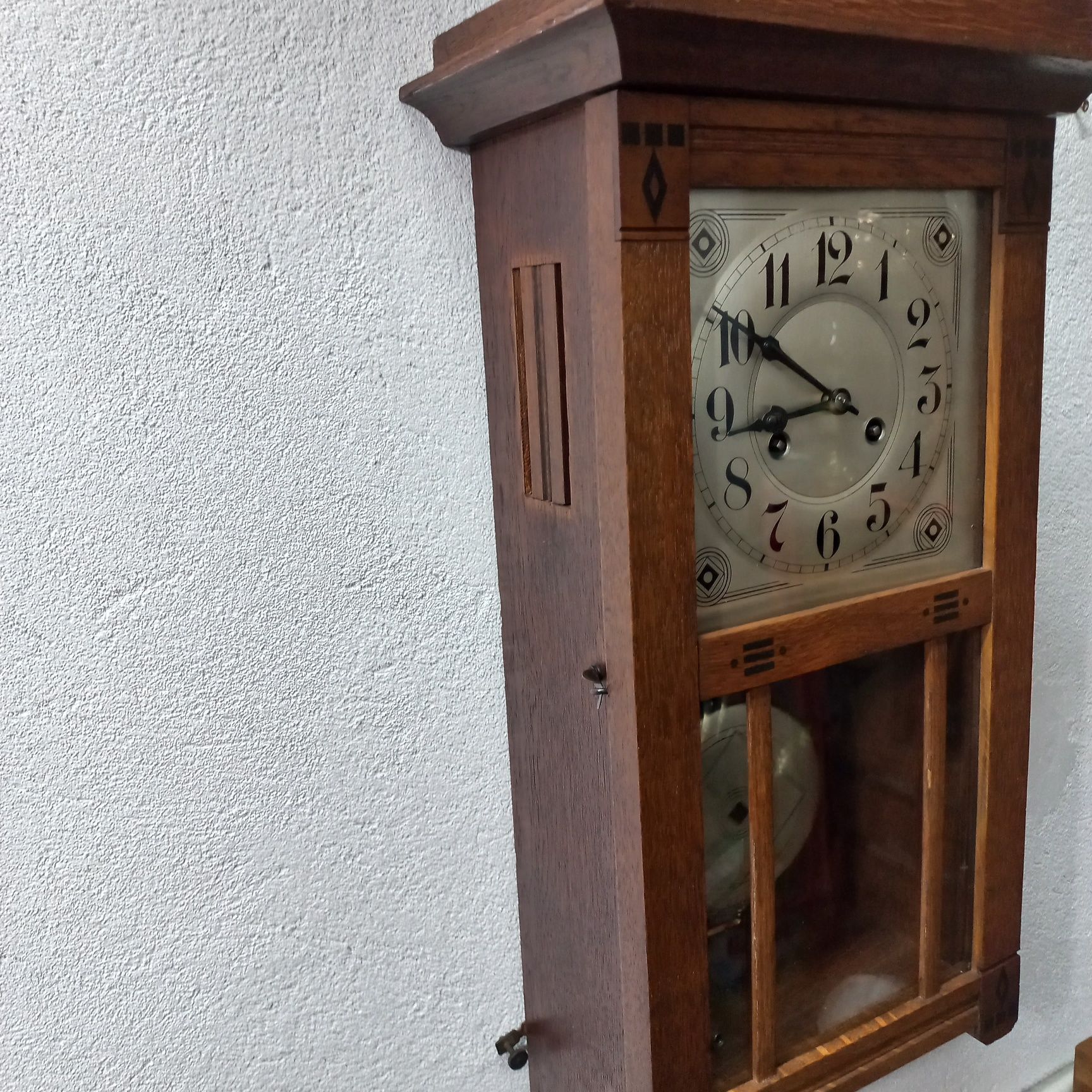 Старинен стенен часовник Junghans