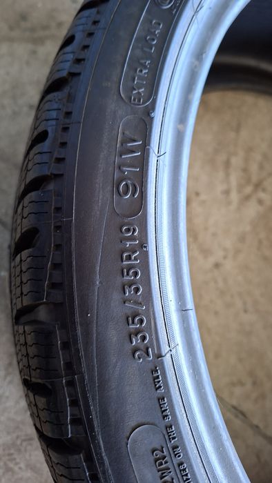 1buc 235 35 R19 Michelin iarna M+S cauciuc anvelopa ms 19