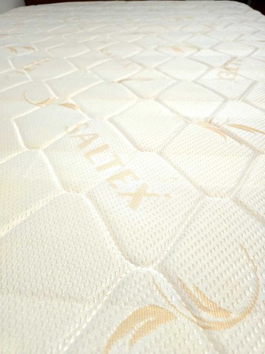 Saltea 120x200 Super Ortopedica, arcuri otel carbon, 2 fete vara/iarna