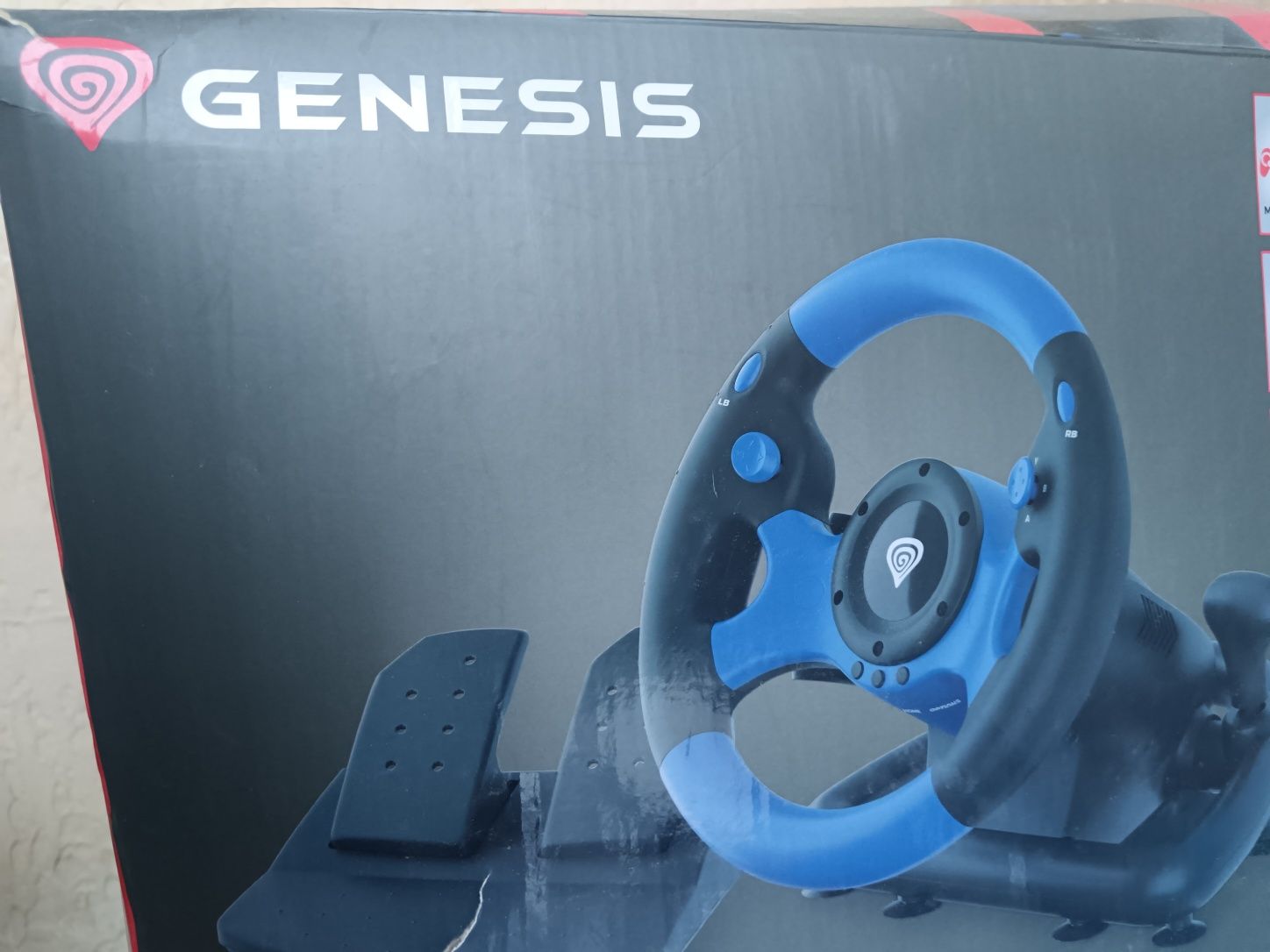 Волан с педали genesis