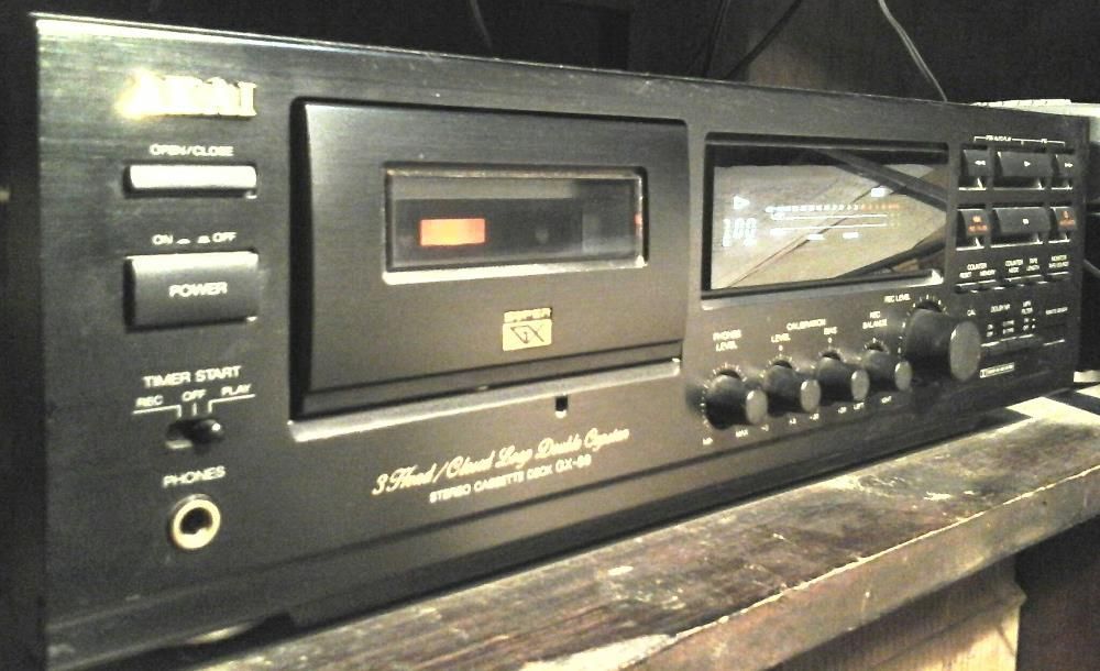 Cassette deck AKAI GX-69, кассеты, состояние: отличное