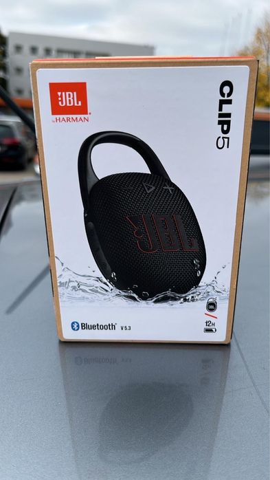 Boxa jbl clip 5, bluetooth portabila, bass,