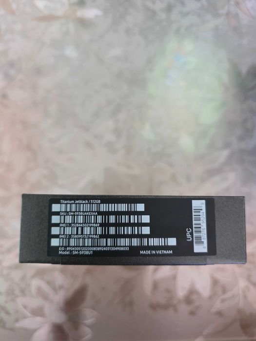 Samsung S25 ultra 512gb Jetblack USA