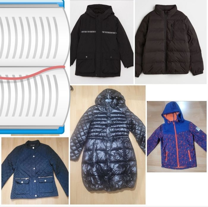 Geaca/Geci NOI CU ETICHETA sau în stare f buna,pt fete și baieti