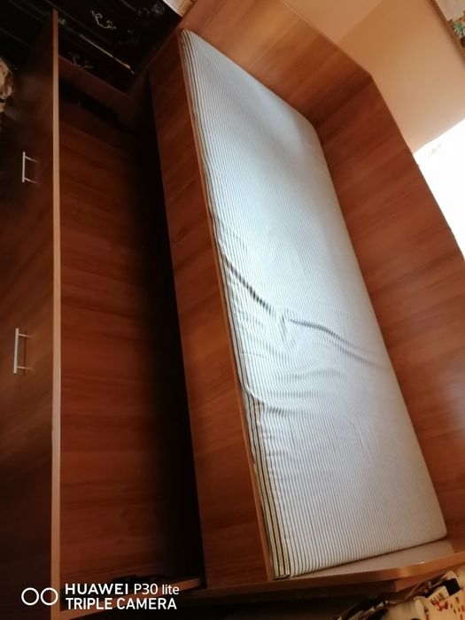 Дървено легло сандвич/две нива