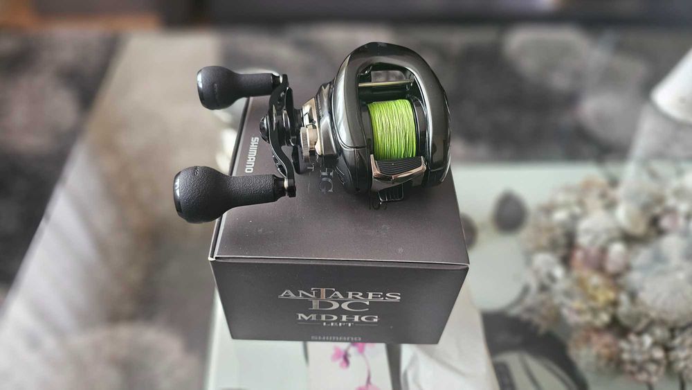 Vand 2 mulinete casting Shimano Antares MD si Calcutta Conqest bfs