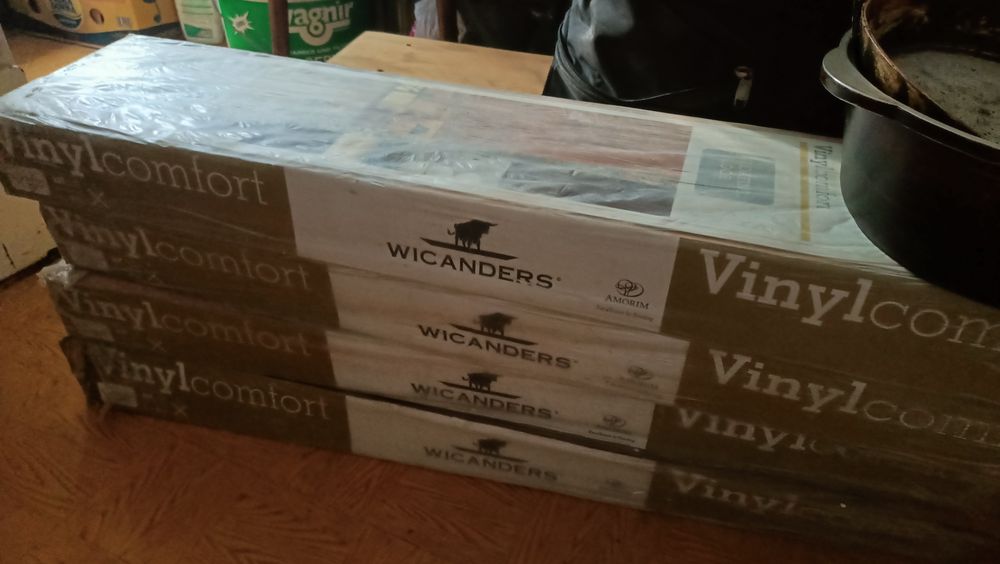 Ламинат паркет Wicanders 4кв на балкон