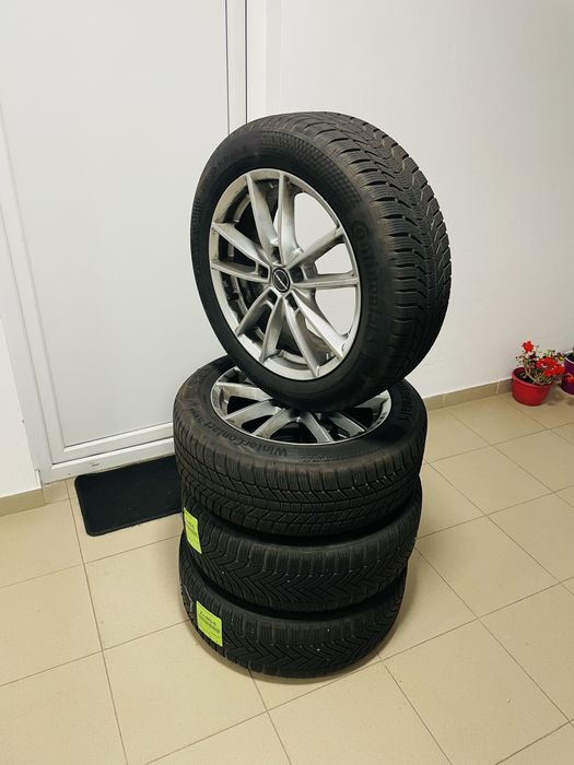 Jante aliaj R17 Skoda Superb / Passat B8 / VAG + anvelope de iarnă