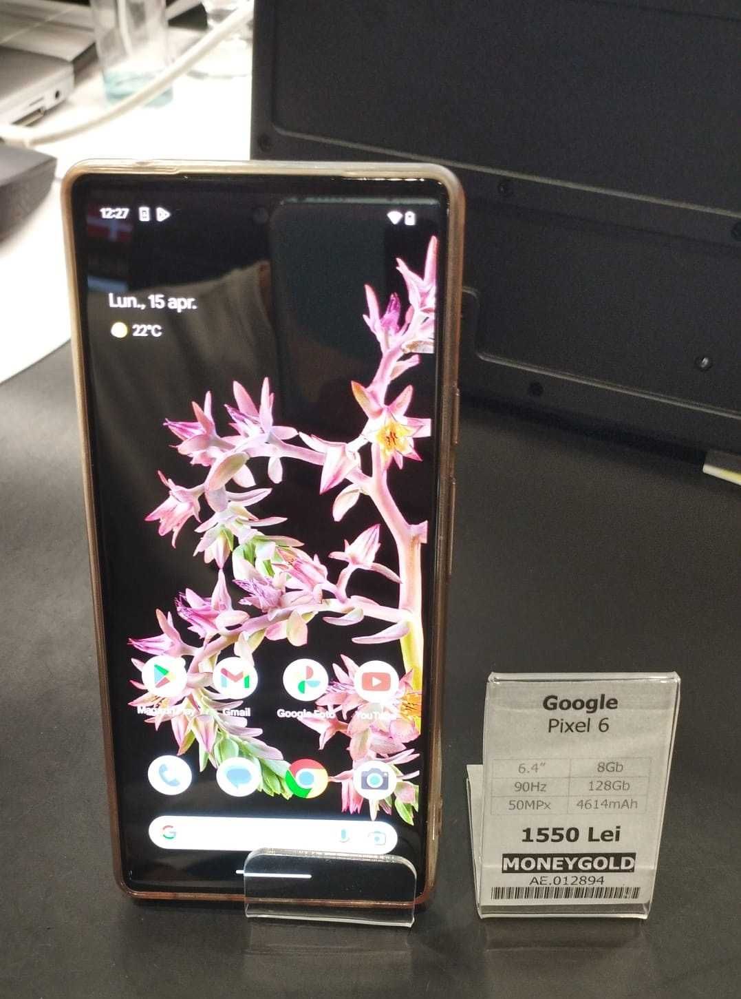 Telefon Google Pixel 6 MoneyGold AE.012894