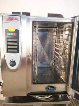 RATIONAL SCC - Convectomat, Cuptor convectie/gastronomic 10 tavi GAZ