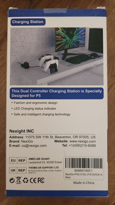 Lot Accesorii Gaming P5 NexiGo Statie/Dock Incarcare +Stand Racire NOU