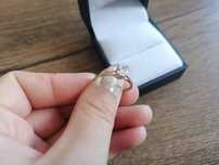 Inel logodna aur 14k