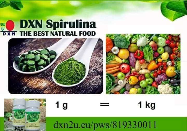 DXN  СПИРУЛИНА  120 таблетки