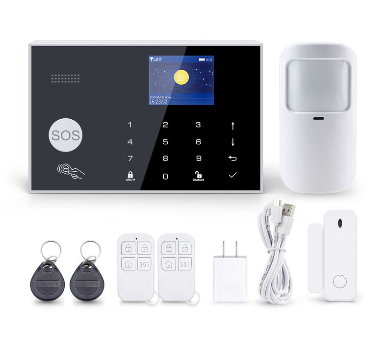 Смарт WiFi, Gsm алармена система за дома и офиса. Tuya, Smartlife