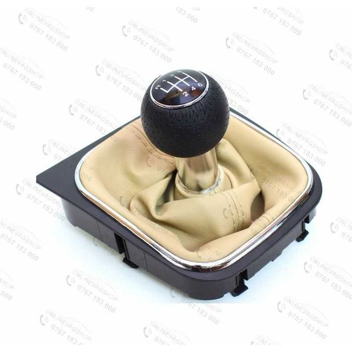 Nuca piele perforata S-line + manson VW Golf 5, Golf 6, Jetta