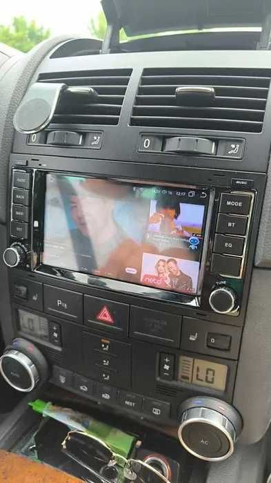 4GB RAM Navigatie Android CarPlay VW Touareg , Transporter T5 Multivan