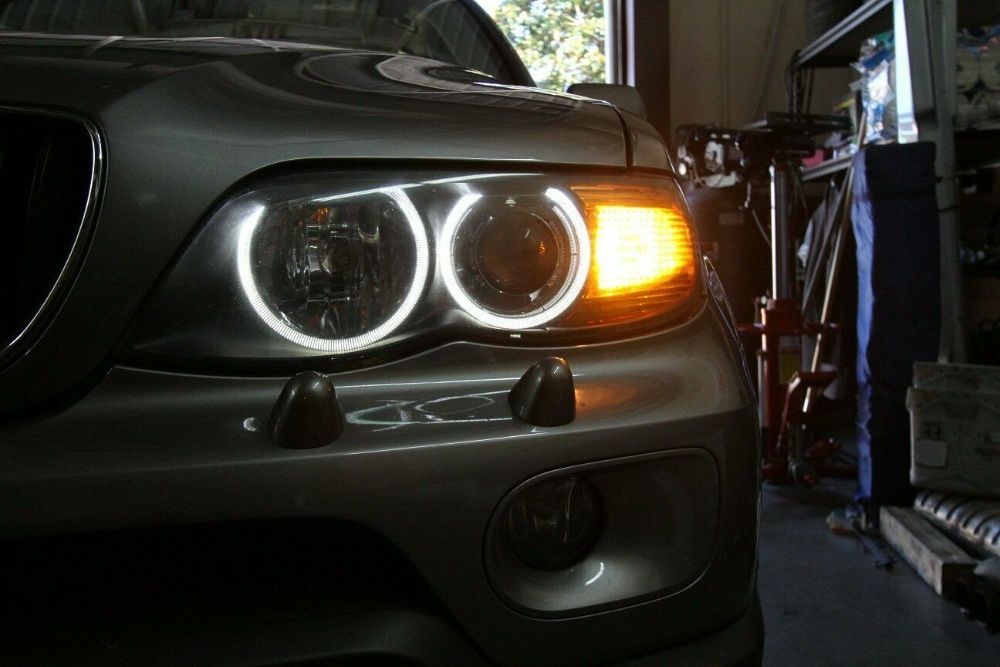 НОВИ! Angel Eyes LED Крушки BMW E39 E60 X3 X5 ЛЕД E61 E65 Ангелски Очи