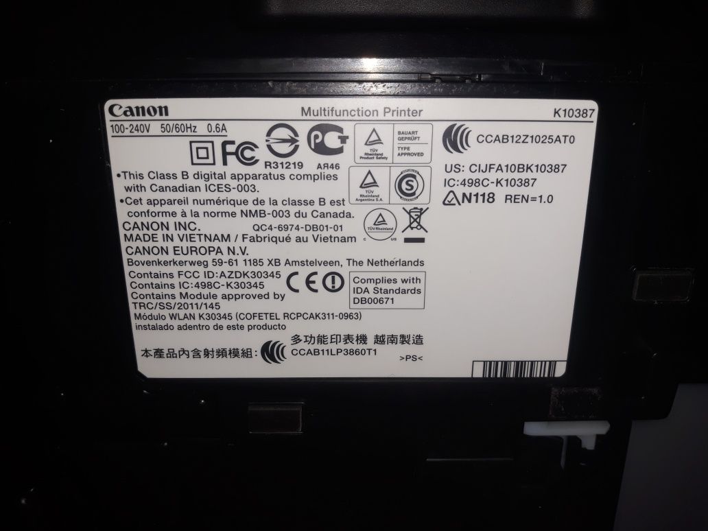 Canon pixma MX455