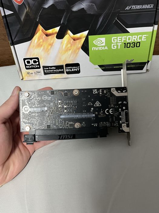 Nvidia gt 1030  видео карта (Low profile)