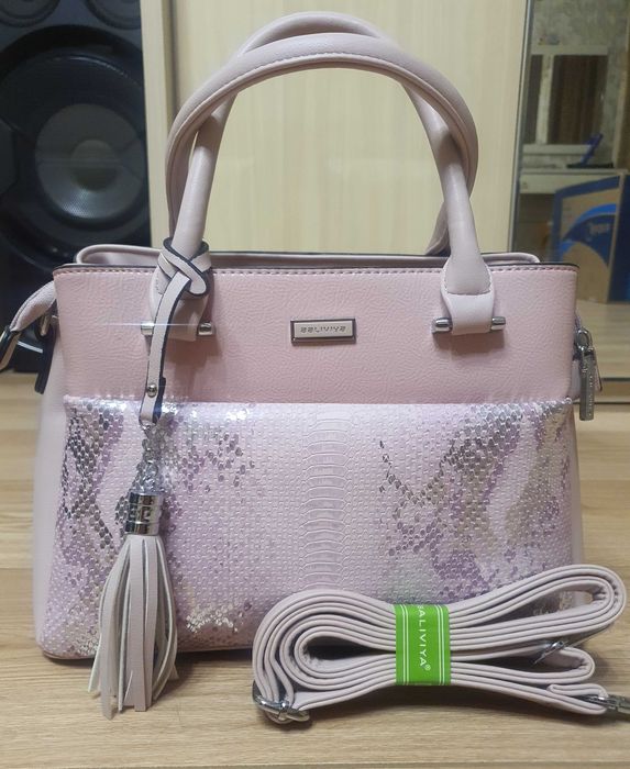 Женская сумка экокожа, кошелёк в подарок!